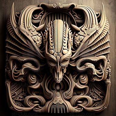 3D model giger (STL)